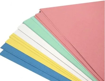 PAQUETE DE CARTULINA BRISTOL COLORES CARTA 100 HOJAS