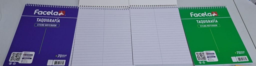 LIBRETA PARA FACELA 70 HOJAS
