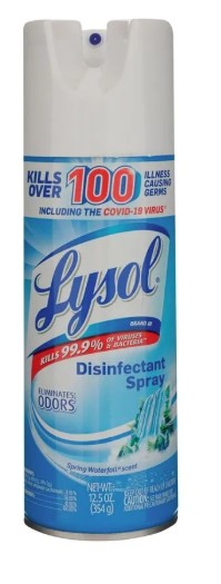 DESINFECTANTE LYSOL AEROSOL 12 ONZAS