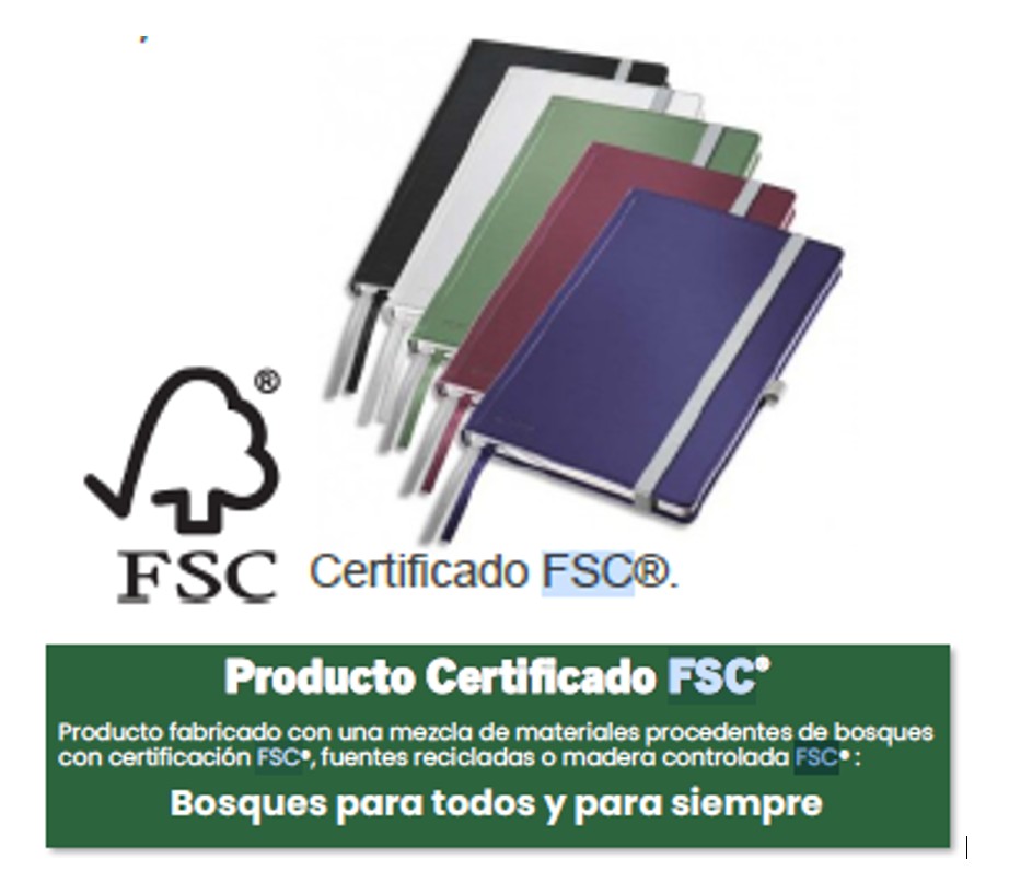 CUADERNO PREMIUN 80 HOJAS 14.5X21.1 CON CIERRE ELASTICO