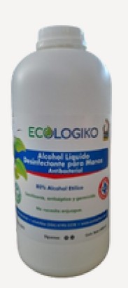 ALCOHOL LIQUIDO DESINFECTANTE MANOS ECO 1 LITRO