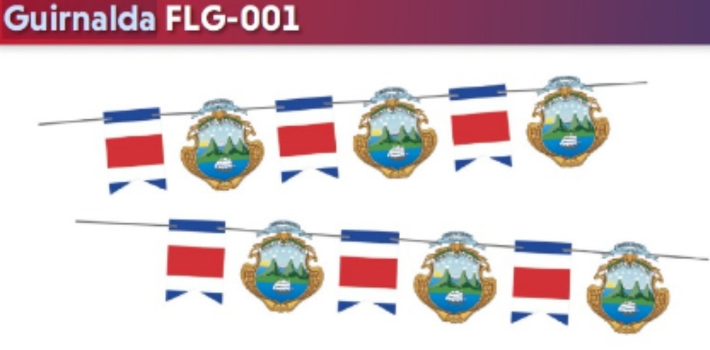 GUIRNALDA FLG-001 13.5X16.5 3M PK-3UNS