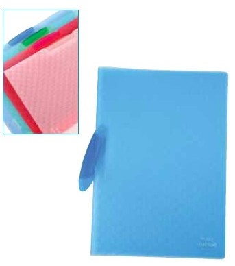 FOLDER PLASTICO CON FASTENER COLORES SURTIDOS