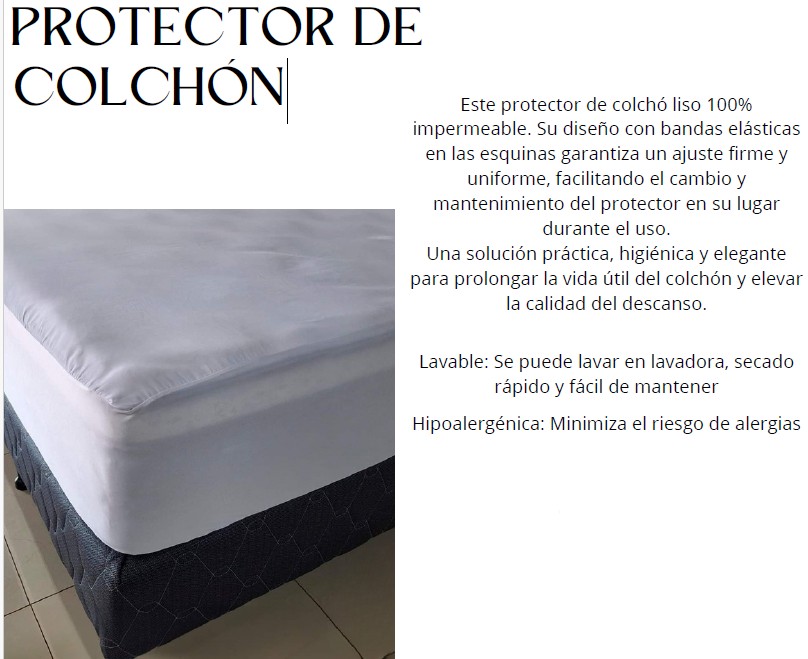 PROTECTOR DE COLCHON TWIN SUITE DELUXE 100X190CM