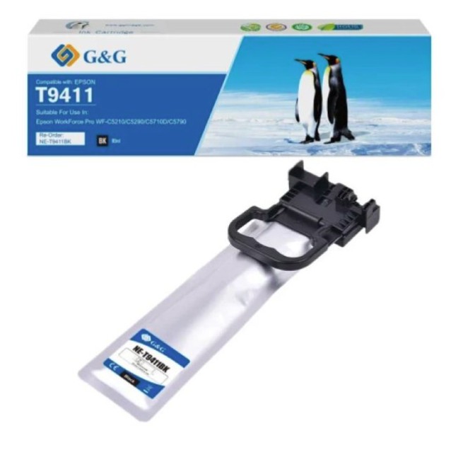 BOLSA TINTA COMPATIBLE EPSON NINESTAR WF T941 C5210