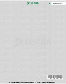 Hoja de Seguridad DEKRA