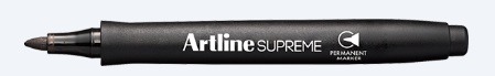 MARCADOR PERMANENTE ARTLINE SUPREME NEGRO