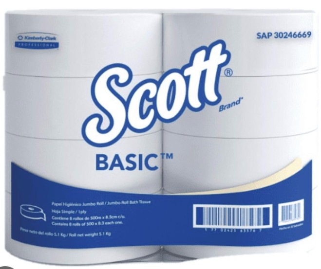 PAPEL HIGIENICO SCOTH 8x500 mts 30246669