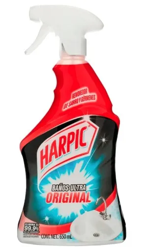 LIMP.HARPIC BANOS ULTRA ROCIADOR 650 ML