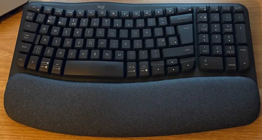 TECLADO ERGONOMICO LOGITECH WAVE KEYS