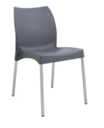 SILLA SOFIA OXFORD GRIS 81x46x53cm 100004559