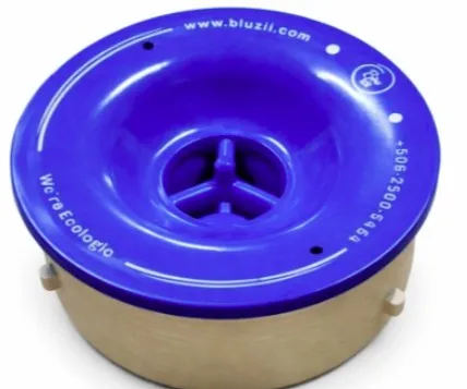 REPUESTO/CARTUCHO/FILTRO PARA ORINAL SECO CON SISTEMA DE CONTROL DE OLORES FABRICADO EN PVC RECICLADO