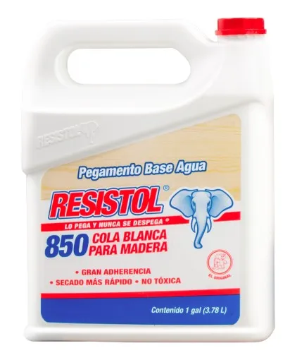 GOMA RESISTOL LIQUIDA BLANCA 850 GALON