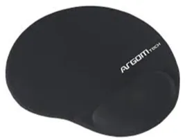 MOUSE PAD EN GEL NEGRO ARGON