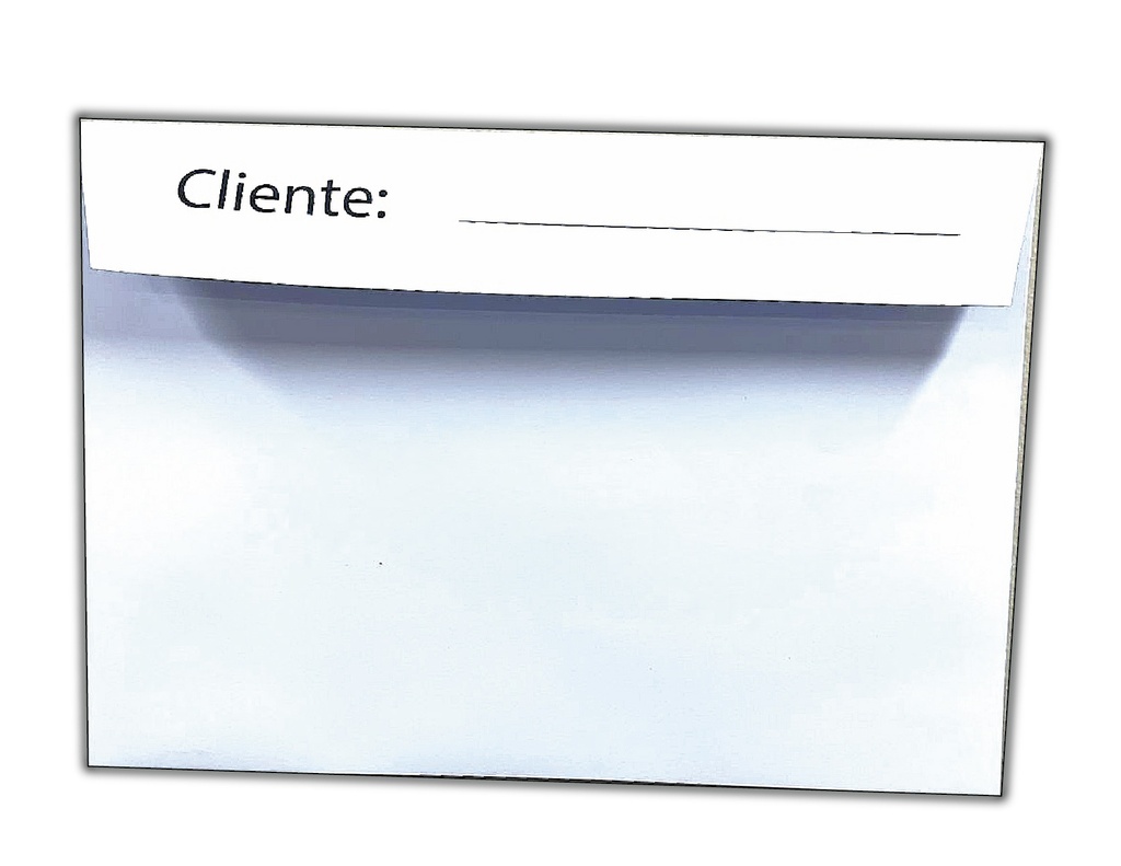 BD52 SOBRE LEGAL TIPO NO.10 PAQUETE 25 UNS