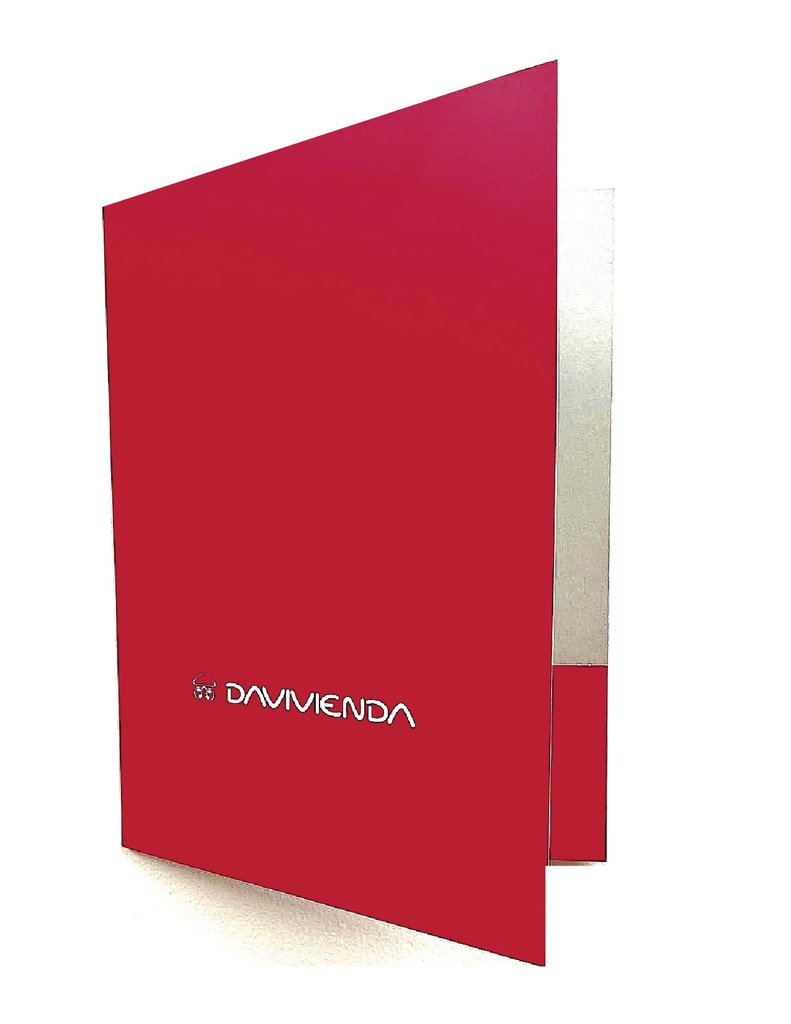 BD53 CARPETA DAVIVIENDA PAQUETE 25 UNS