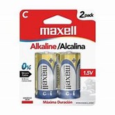 BATERIA MAXELL ALKALINA TIPO C BLISTER 2 UNDS