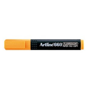 MARCADOR FOSFORECENTE ARTLINE FLUO 660 NARANJA