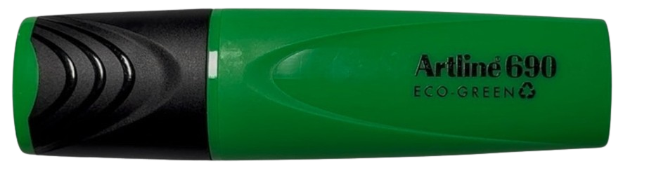 MARCADOR FOSFORECENTE ARTLINE 690 ECO GREEN VERDE