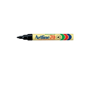 MARCADOR ARTLINE PERMANENTE BALA 70 NEGRO