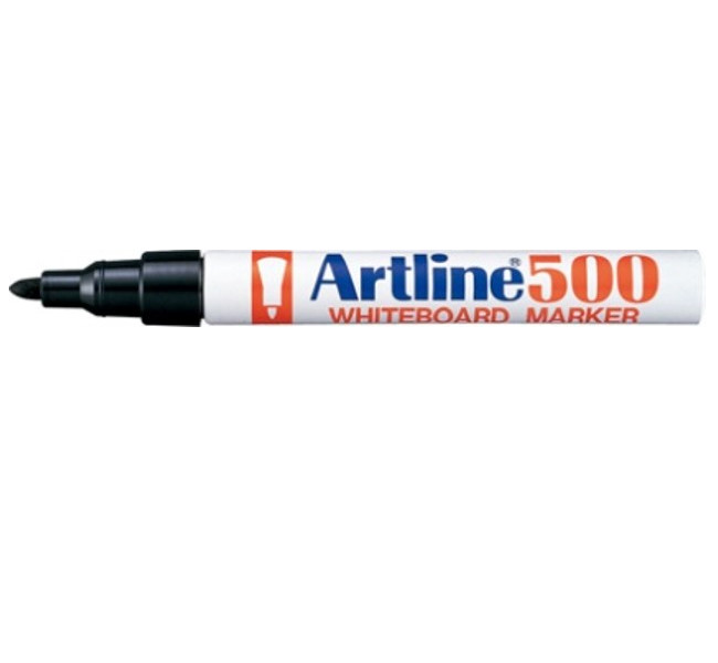 MARCADOR ARTLINE PIZARRA BALA 500 NEGRO   