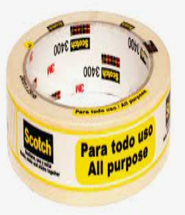 MASKING TAPE 3M SCOTCH 3500 48MM 2 PUL X 40 MTS