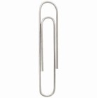 CLIPS JUMBO NIQUELADO 50 MM. CENTRUM 100 UDS.