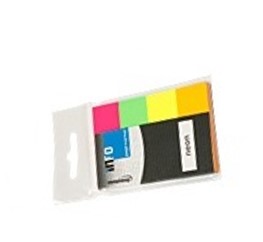 BANDERITAS 4 COLORES 200 HOJAS INFO NOTES