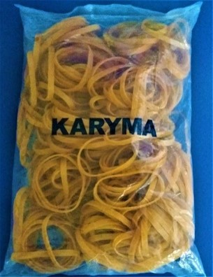 LIGA 100% CAUCHO NATURAL NO.32 450 GR / 8CM X 5 X1.5MM