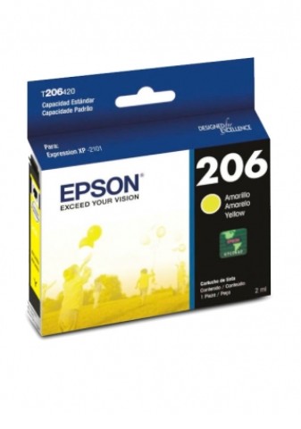 CARTUCHO EPSON T206420AL AMARILLO XP2101