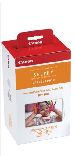 PAPEL FOTOGRAFICO RP-108 INK/ PAPER SET