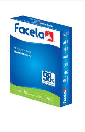 RESMA FACELA 8.5x11 500 HOJAS 75 GRS 98% BLANCURA