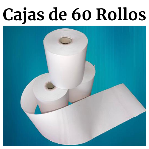 CAJA 60 ROLLOS TACO BELL 31/8 X 23/4