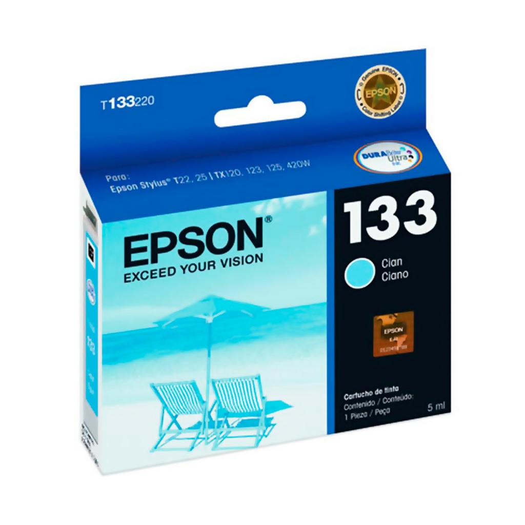 CARTUCHO EPSON T133220 CYAN   