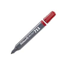 MARCADOR PELIKAN PERM 711 RED RJ (BL1)