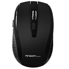 MOUSE ARGOM INALAMBRICO NEGRO MS0032B
