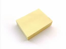 NOTAS ADH MYA 50X76 AMARILLO E (100H)(UND)