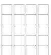 ETIQUETAS COLOR BLANCA E-98 2.85X1.74CM 192UNS