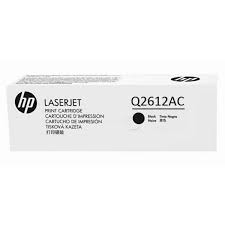 HP TONER CAJA BLANCA Q2612AC NEGRO  
