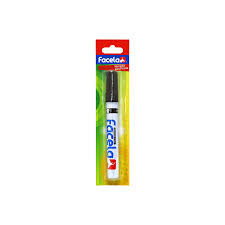 MARCADOR FACELA PERMANENTE BISELADO NEGRO