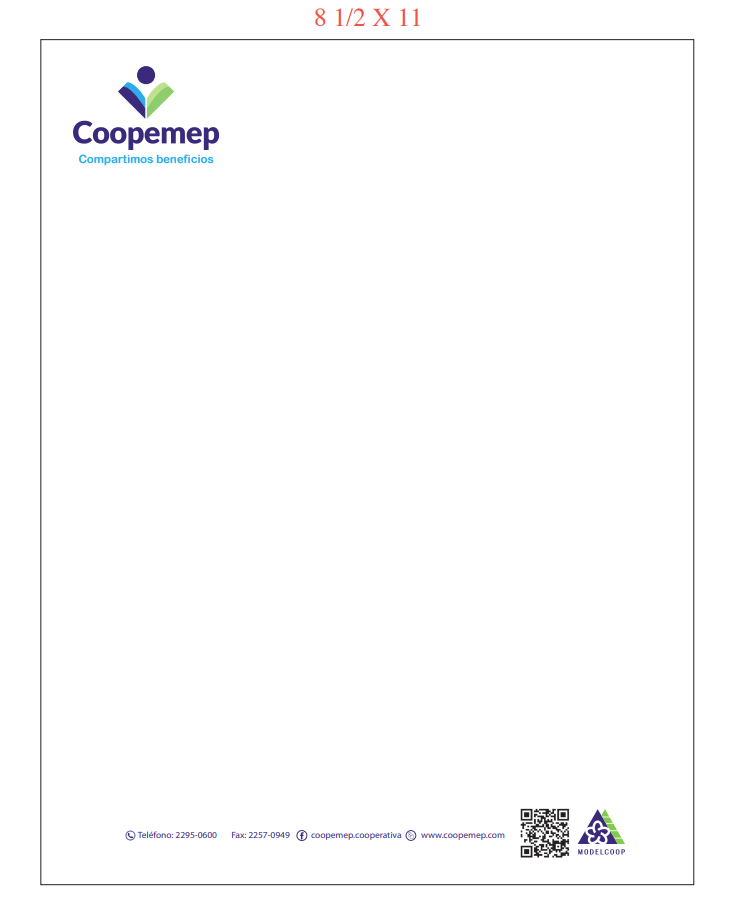 PAPEL MEMBRETADO - COOPEMEP
