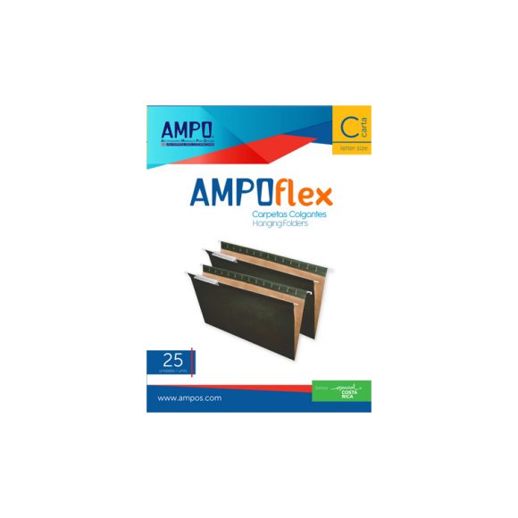 28 CARPETA AMPO COLGANTE CARTA CJX25 UNS-COOPEMEP