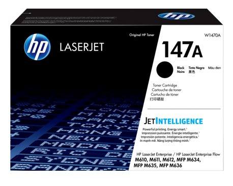 TONER HP #147A NEGRO W1470A