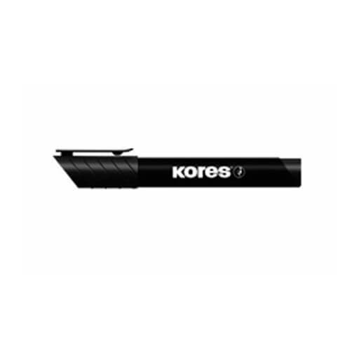 MARCADOR PERMANENTE KORES NEGRO