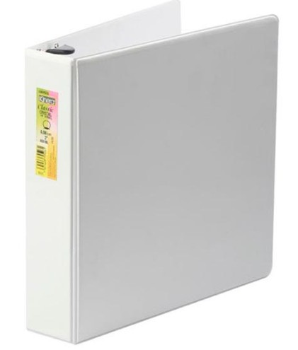 PORTAFOLIO TAMAÑO CARTA DE 3 PULGADAS BLANCO