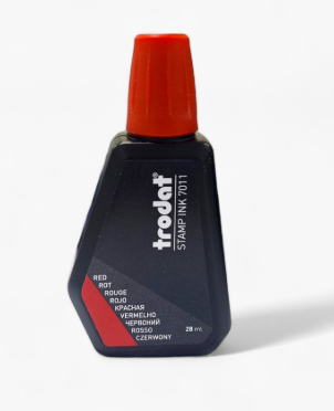 TINTA PARA ALMOHADILLA ROJA