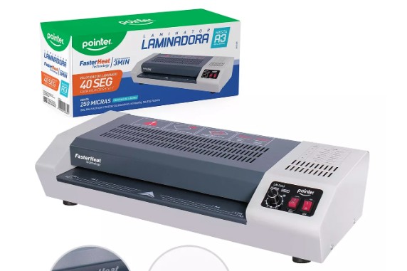 LAMINADORA F50 6 RODILLOS A3 KARYMA 75-250 MIC