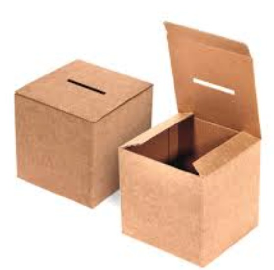 URNA DE VOTACION DE CARTON