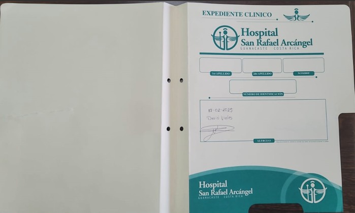 EXPENDIENTE CLINICO HOSPITAL SAN RAFAEL ARCANGEL