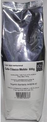 CAFE PURO 1820 500 GRAMOS INSTITUCIONAL